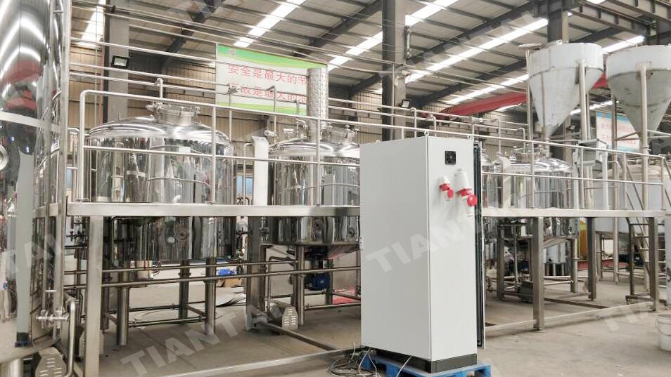 <b>20 BBL four vessel beer equipment ready for delivery</b>